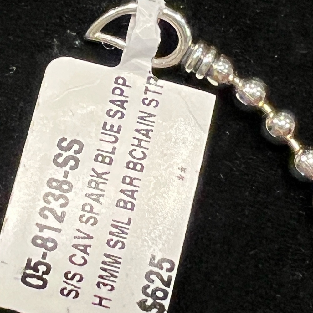 LAGOS Spark Blue Sapphire Bar Bracelet BNEW - Picture 7 of 9